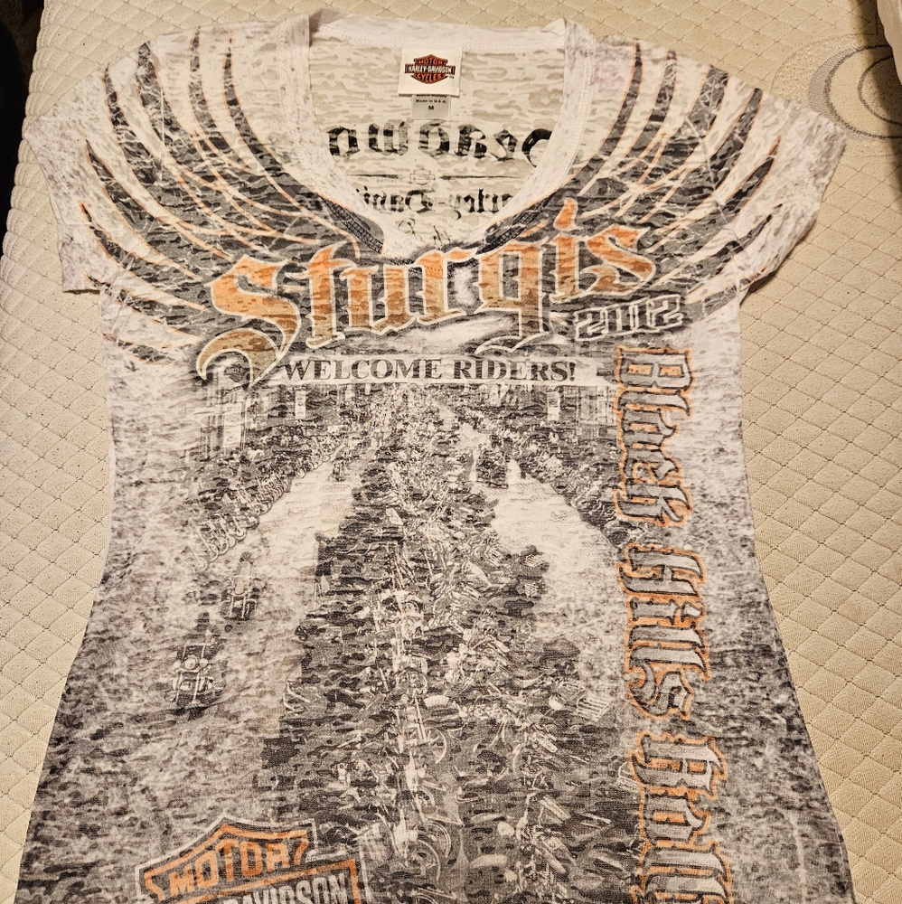 Harley Davidson, Sturgis 2012 t-shirt size medium